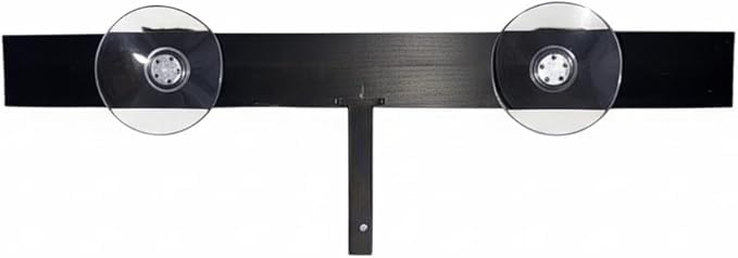 CleanPerch™ Bird Food Waste Catcher Tray with Suction Cups. Seed, Shell & Dropping Catcher with Patent-Pending Design. Easy-Clean, Low Profile (Black, 12" x 11.5" x 3.7") - color: Black, size: 12" x 11.5" x 3.7"