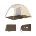 Naturehike Dune Hot Tent with Stove Jack, 117 sq ft 4 Seasons Camping Tent, 2-4 Person Waterproof Large Tent for Family, Car Camping, Picnic, Fishing, 6 Person - color: Dune7.6-Ground Mat