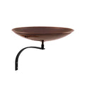 Achla Designs Burnt Copper Birdbath Bowl - color: Burnt Copper, Black