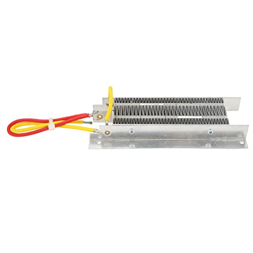 24V 400W 150B2 PTC Ceramic Air Heater, PTC Air Heater, Insulated Ceramic Air Heating Component with PTC Thermistor for Heating Objects and Dehumidifying Space