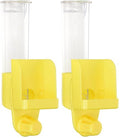 JW Pet Company Clean Seed Silo Bird Feeder Bird Accessory, Regular (Colors Vary) (Pack of 2) - size: REGULAR (Pack of 2)