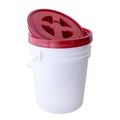 Smart Seal 5 Gallon Screw-On Bucket Lid (Red, 1 Pack) - color: Red