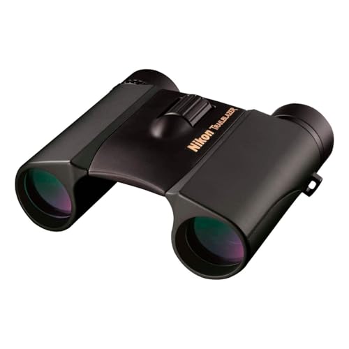 Nikon Trailblazer 10x25mm Binoculars - Compact, Waterproof & Fogproof, Bright Multilayer-Coated Optics, Roof Prism - All-Terrain Outdoor Wildlife Viewing & Birdwatching Binoculars (8218) | Waterproof, fogproof, compact, Waterproof & Fogproof, Bright, brig