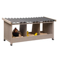 Nesting Boxe for Chickens, 3 Compartments Wooden Chicken Coop, Wall-Mounted Chicken Nesting Box for Laying Eggs with PVC Roof, Easy Install Nesting Boxes Accessories for Chickens, Hens, Ducks
