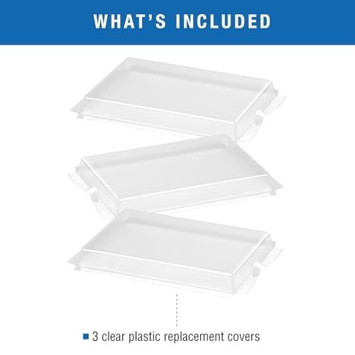 Brinsea Clear Plastic Covers for EcoGlow Safety 600 Chick Brooder, 3 Pack | Authentic Brinsea plastic replacement cover for the EcoGlow Safety 600 chick brooder (model USHD611C) to make cleaning easier - style: EcoGlow Safety 600