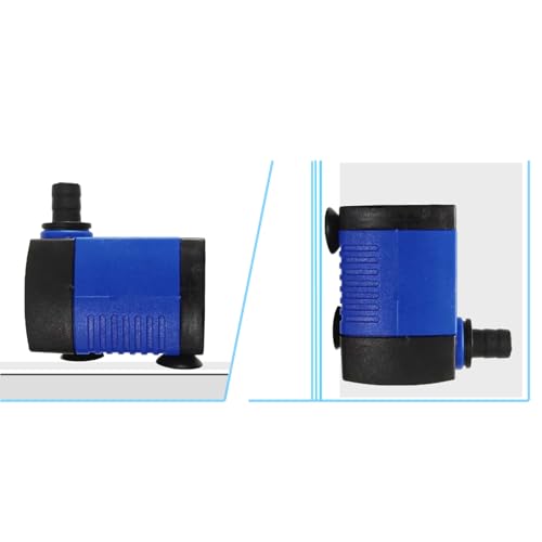 AQUANEAT Small Fountain Pump, 50 GPH Mini Submersible Water Pump with 3.3 ft Tubing, for Aquarium Fish Tank, Pet Water Fountain, Hydroponics, Pond Waterfall Filter Pump - size: 50 GPH