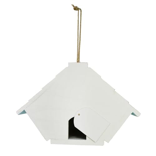 Wood Bird House Bluebird Nest Box Bird Boxes Home Birdhouse Hanging Outdoor | Decorative for Wren Finch Chickadee Sparrows Cardinals Garden Tree(Frog)