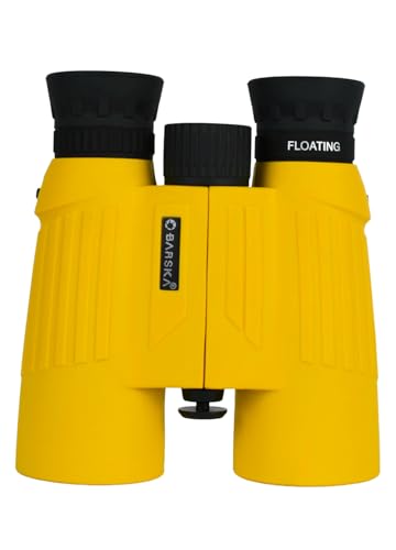 10x30 Floating Waterproof Marine Binoculars Boating Fishing - Rubber Armored, Durable Water-Resistant Compact Binoculars for Ocean, Water and Outdoor Use - BK7 Hiking, Birding Bird Watching Binocular