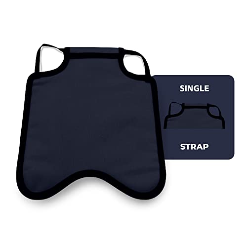 Hen Apron/Saddle, Single Strap, Small, Navy - color: Navy, size: Small