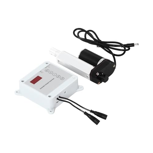 Automatic Chicken Coop Door Opener, 12VDC Timing Photosensitive Remote Control Kit for Hen House Auto Closer (US