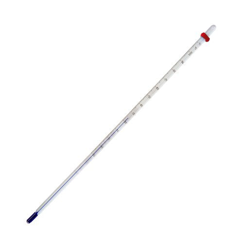SP H-B DURAC Plus General Purpose Lab Thermometer Total Immersion Glass Thermometer for Laboratories, Universities, Food and Beverage Processing, -10 to 225 Degrees Celsius, Organic Liquid - size: Total Immersion, style: -10 to 225 degree C Range, Blue Sp