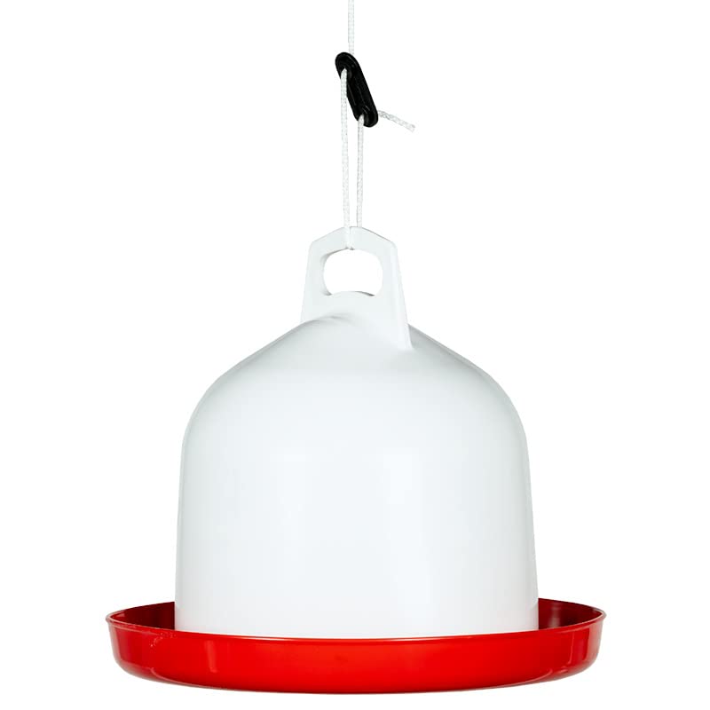 Premier 1 Mid Connect Poultry Waterer – 1 Gallon, Easy to Clean | Mid-connect locking system keeps bayonet connections clear of bedding. Easier to clean than standard waterers. 1 gallon.