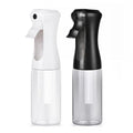 VIGOR PATH 200ml Continuous Mist Spray Bottle for Hair Plants and Skin Care | Ultra Fine Atomizer Leak Proof Ergonomic Construction 360 Refillable - size: 6.7 oz - Black/White