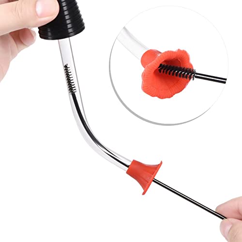 Outus Hummingbird Feeder Cleaning Brush Mini Nylon Brush Set, 6 Pieces