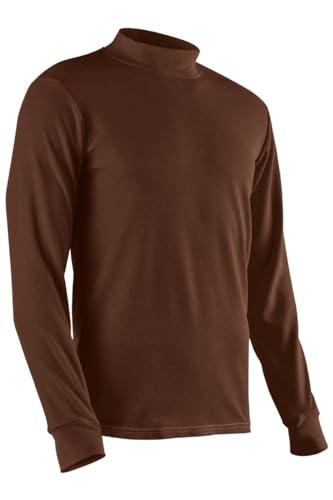 DRIFIRE Flame Resistant Flight Deck Jersey - color: Brown, size: Medium
