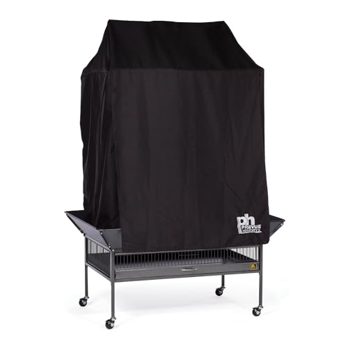 Prevue Pet Products Large Bird Cage Cover - 12505 Black 36" L x 24" W x 49" H - size: 36.0"L x 24.0"W x 49.0"H
