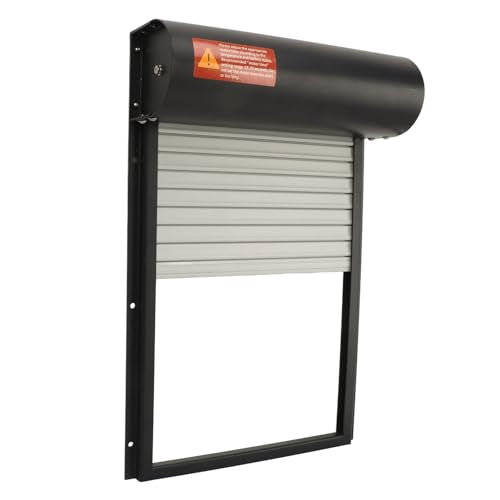 Automatic Chicken Coop Door Opener Battery Powered Timer LED Display with Programmable Controller for Chicken Duck Goose Poultry Coop (Black) - color: Black