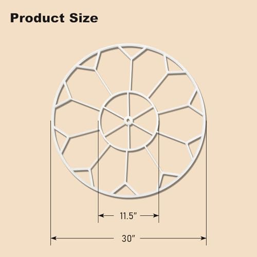 10 Egg Capacity Jumbo Goose Heavy Breeds Tray Compatible with Nurture Right 360 Incubator Turner, White JGT360