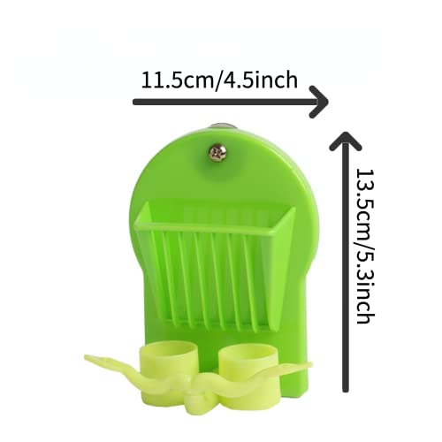 Bird Parrot Feeder Cage Fruit Vegetable Holder Vegetable Rack Pet Food Hanging Feeder Parrot Fruit Hanging Containers for Cage