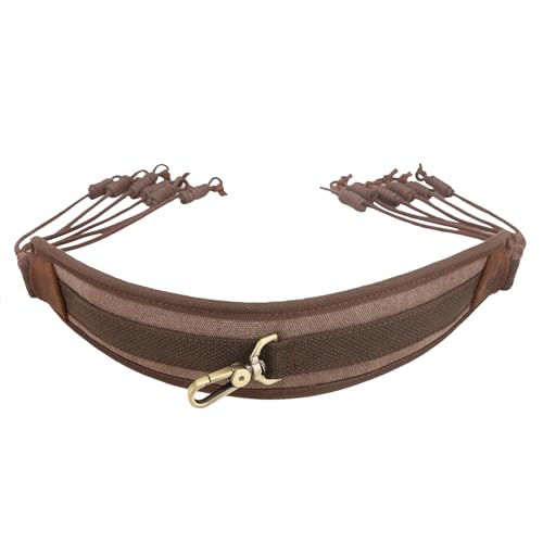Tas Trost Bird Game Carrier, Hunting Waterfowl Dove Game Tote Belt with 12 Hanger Strap (Coffee) - color: Coffee