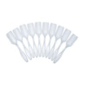 10Pcs NINGDAN Mini Shovel,Plastic Mini Gardening Shovel Spoons Soil Scoops,Cultivation Digging Transplanting Tools for Succulents Potted Flowers,Milk Powder/Coffee Beans Scoops (All Transparent) - color: All Transparent