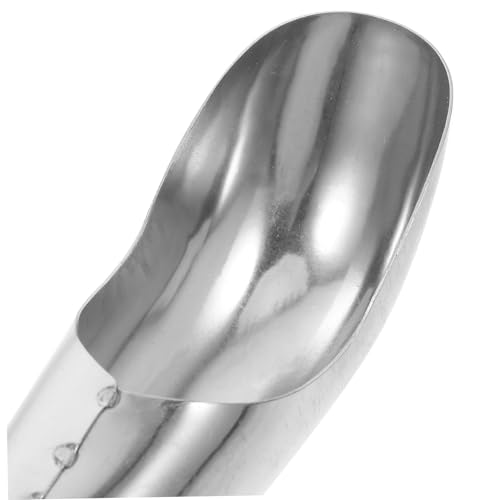 Toyvian Stainless Steel Bird Food Filler Scoop Parrot Feeding Spoon for Easy Filling of Bird Feeders User-Friendly Design