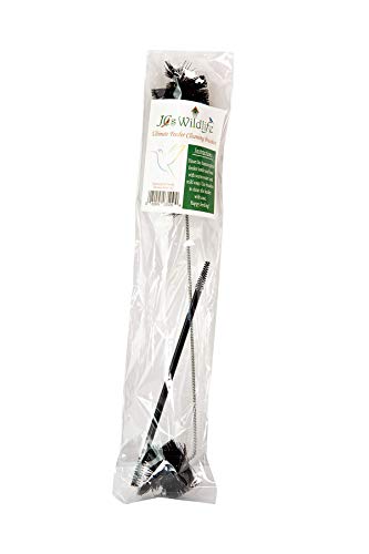 Hummingbird Feeder Cleaning Brush Kit - 2 in 1 Easy Cleaning Brushes for Hummingbird Feeders and Ports - size: 1-Pack