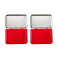 Egg Date Marking Stamp Ink Pad, 2.95 x 2.16 inches, for Fresh Eggs (RED) - color: 2 Red
