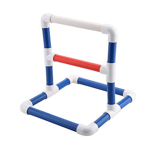 Training Stand Pet Bird Table Perch Stands PVC Bird Standing Bird Shower Bath Stand Rack Standing Gym Training Grinding Toy Playstand Holder(PVC) - color: PVC