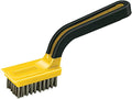 ALLWAY SB2 Soft-Grip Wide Stainless Steel Stripper Brush | Soft-Grip Handle, Ideal for Tile and Grout - style: Stainless Steel Stripper Brush