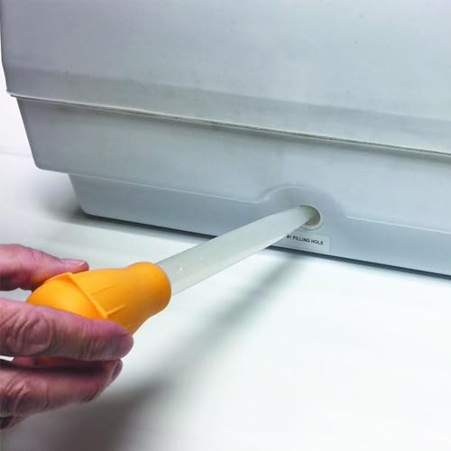 Farm Innovators Model 2200 Circulated Air Incubator, White | 4 dozen egg capacity; integrated fan; digital display w/temperature, humidity, days to hatch; large window; 40W - color: Digital Circulated Air, size: 1 Pack