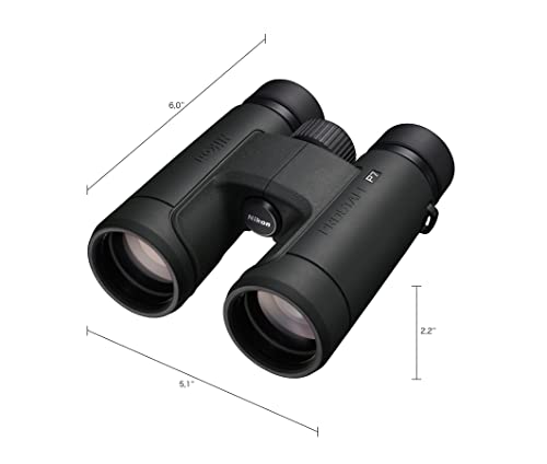 Nikon PROSTAFF P7 8x42 Binocular | Waterproof, fogproof, rubber-armored Full-Size Binocular, oil & water repellent coating & locking diopter | Official Nikon USA Model | 7.2 Degree Angle of View, waterproof down to 3, long eye relief Lead and arsenic-free