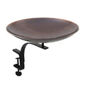 Achla Designs Burnt Copper Birdbath Bowl - color: Teal