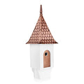 Chateau Bird House – Pure Copper Diamond Pattern Roof by Good Directions - style: Chateau