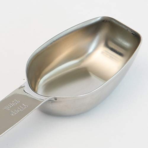 Stainless Steel Double Sided Measuring Spoon- Teaspoon and Tablespoon - size: Tablespoon / Teaspoon