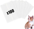 Cat Litter Box Liners for PetSnowy SNOW+ Cat Litter Box (100 PCS) | Self-Sealing Waste Drawer Bags for Automatic cat Litter Box - color: 100 Pcs