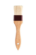 Mrs. Anderson’s Baking Solid-Ferrule Pastry Basting Brush, Natural Boar Bristles, 1.5-Inch Wide - size: Single, 1.5-Inch