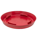 FARM-TUFF Chicken Waterer Red Replacement Base, 14.5" - Fits P3G04, P5G04, P7G04 Top-Fill Poultry Waterers - Snap-On Tray