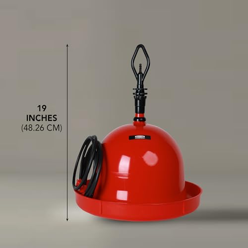 Durvet, Poultry Waterer, Automatic Bell Drinker for Poultry