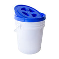 Smart Seal 5 Gallon Screw-On Bucket Lid (Blue, 1 Pack) - color: Blue
