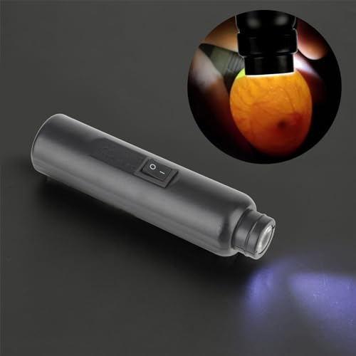 Milltrip LED Egg Candler Tester - Mini Light Tester | for Chicken/Duck/Bird Egg Fertility Testing & Hatching Monitoring, Ideal for Farmers, Schools, Science Projects