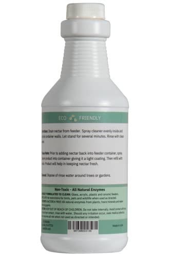 Hummingbird & Oriole Feeder Cleaner, 16 oz. (Refill Bottle-2Pack) - size: 2