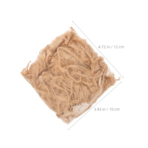 POPETPOP Natural Mixing Bird Nesting Material, Birds Nest Cages Bedding Substrate for Finch Budgie Hummingbird Parakeet - for Building & Hideouts, 40g/1.4 oz