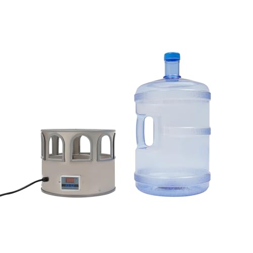 5 Gallon Chicken Water Heater, Winter Poultry Water Heated Machine,LED Display,9.84ft Cord Length for Chickens, Turkeys, and Geese