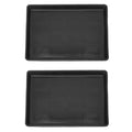Cabilock 2 Pack Pet Cage Tray Dog Kennel Tray Replacement for Poop Pet Potty Pan for Rabbit Cat Dog 17.12 X 12.99 X 0.86 in Easy Clean Cage Supplies