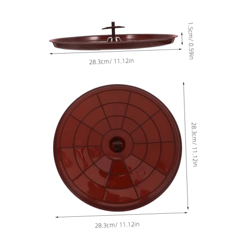 Bird Cage Bottom Tray Replacement Leakproof Bird Cage Liner for Parrots Essential Bird Cage Accessories Smooth Surface for Easy Cleaning Compatible with Standard Bird Cages