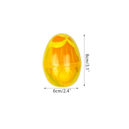 Pinkiwine 4 Pack Jumbo Princess Deformation Eggs Prefilled Easter Eggs with Toys Inside for Kids Girls Boys Easter Gifts Easter Basket Stuffers - style: Style B