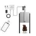 JVR WiFi Chicken Coop Door, App & Alexa Control, Sunrise/Sunset, Anti-Pinch | 2.4 GHz WiFi app control from anywhere; heavy-duty aluminum door with anti-pinch sensor and sunrise/sunset scheduling