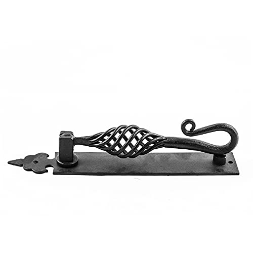 Renovators Supply Manufacturing Door Knockers for Front Door 10 in. Black Cast Iron Birdcage Style Door Knocker with Mounting Hardware - color: Black Birdcage 10"