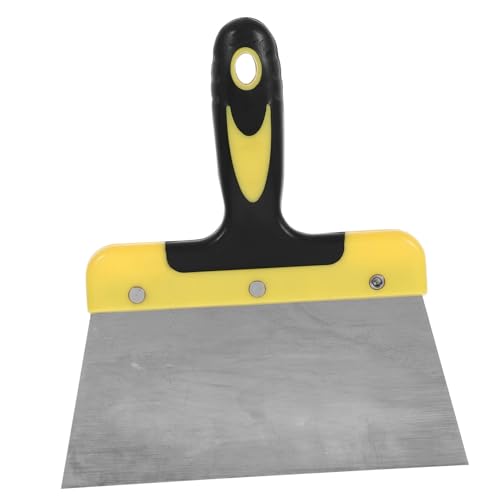 VANZACK Handheld Bird Droppings Cleaning Scraper Ergonomic Stainless Steel Tool for Quick Poop Removal from Bird Cages and Nests Versatile for Easy Cleanup